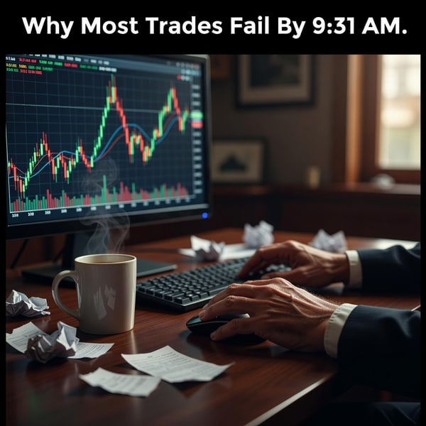 Why Most Trades Fail By 9:31 AM