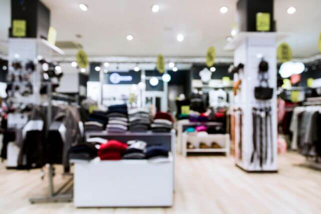 Sports apparel retail