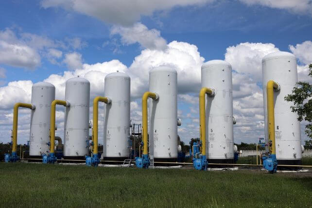 Natural gas tanks